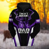 The Premium Dad Deer Hunting Hoodie & Zip Hoodie Multicolor Personalized