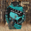 BlueJose Personalized Name Premium Deer Hunting Hoodie & Zip Hoodie  Multicolor