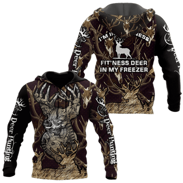 BlueJose Personalized Name Premium Deer Hunting Season 3D Shirts