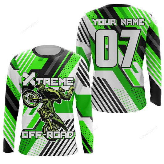 BlueJose Custom Dirt Bike Motocross Supercross Racing 3D Shirt