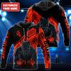 BlueJose Custom Name Boxing Pitbull 3D Hoodie