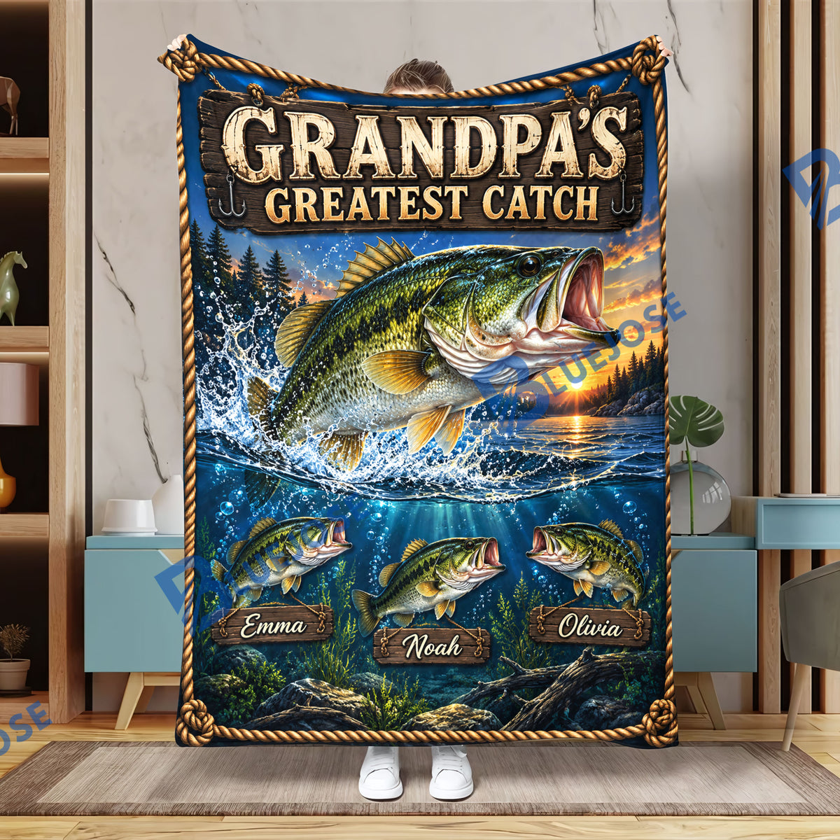 BlueJose Fishing Blanket