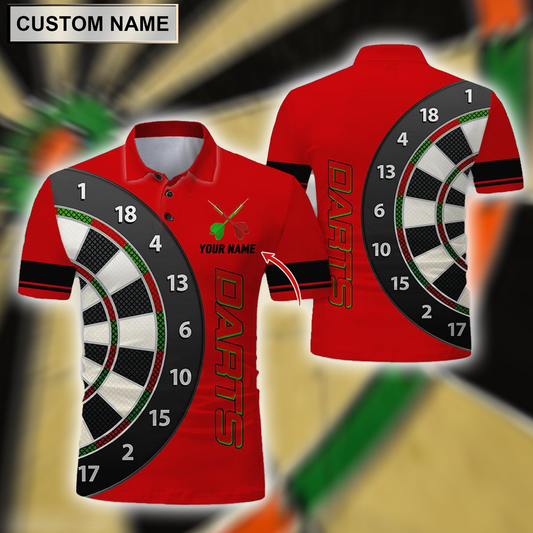 BlueJose Darts Is My Love Personalized Name 3D Shirt (12 Colors)