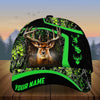 BlueJose Premium Deer Hunting Collab Artist  Multicolor Pattern Personalized Cap