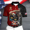 BlueJose Premium U.S Marine Polo All Over Printed