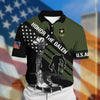 BlueJose Premium U.S Army Veteran Polo Shirt