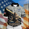 BlueJose Honor The Fallen Veteran Polo Shirt