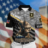 BlueJose Premium U.S Army Polo All Over Printed