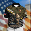 BlueJose Honor The Fallen Veteran Polo Shirt