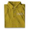 BlueJose Multicolor Unique Vietnam Veteran Polo Shirt