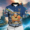 BlueJose Unique U.S Multiple Service Veteran Polo Shirt