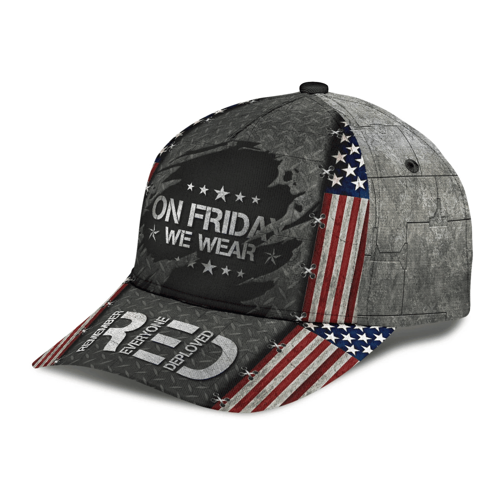 BlueJose R.E.D Veteran Eagle Classic Cap 3D