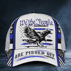 BlueJose Premium Veteran Cap Multicolored Printed American - Patriotism