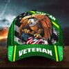 BlueJose Premium Eagle U.S Veteran Cap 3D Multicolor