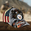 BlueJose Premium Multiple US Military Services Veteran 3D Cap PVC091201