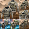 BlueJose Unique Multiple Service Veteran Hoodie