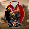 BlueJose Premium Multiple US Military Services Veteran Zip Hoodie TH15122521