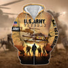 BlueJose Premium U.S. Army Veteran Collection Ziphoodie