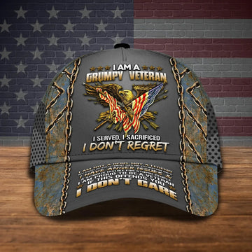 BlueJose Premium Personalised Vietnam Veteran 3D Cap PVC250403