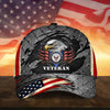 BlueJose Premium U.S Multiple Service Veteran 3D Cap PVC080303