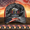 BlueJose Premium U.S Multiple Service Veteran 3D Cap PVC080303