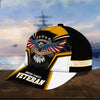 BlueJose Premium Land Of The Free U.S. Veteran 3D Cap PVC110701