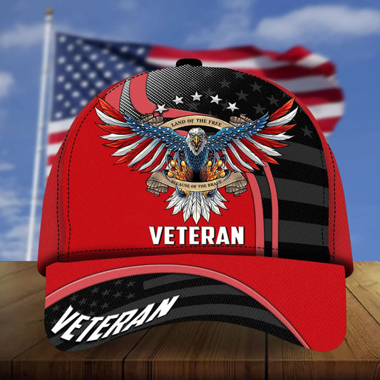 BlueJose Premium Eagle US Veteran Cap NPVC230803