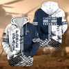 BlueJose Premium Proudly Served US Veteran Zip Hoodie