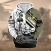 BlueJose Premium Honoring All Who Served US Veteran Zip Hoodie