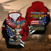 BlueJose Premium Memorial Day Is For Them Veteran's Day Is For Me US Veteran Zip Hoodie