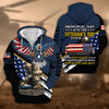 BlueJose Premium Memorial Day Is For Them Veteran's Day Is For Me US Veteran Zip Hoodie