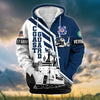 BlueJose Premium Honoring All Who Served US Veteran Zip Hoodie