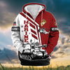 BlueJose Premium Honoring All Who Served US Veteran Zip Hoodie