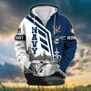 BlueJose Premium Honoring All Who Served US Veteran Zip Hoodie