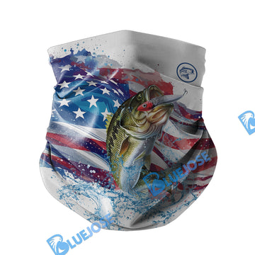 BlueJose Bass Fishing Neck Gaiter