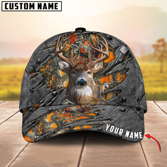 BlueJose Deer Hunter Hunting Multicolor Personalized Cap