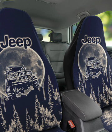 BlueJose Jeep Moon Automotive Car Seat Cover