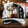 BlueJose Beautiful Deer Hunting Camo Personalized Cap 3D