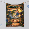 BlueJose Our Best Catch Is You – Personalized Fishing Blanket