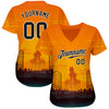 BlueJose Custom 3D Pattern Halloween Horror Night Baseball Jersey