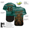 BlueJose Custom 3D Pattern Halloween Trick Treat Horror Night Baseball Jersey