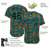 BlueJose Custom 3D Pattern Halloween Pumpkins Baseball Jersey