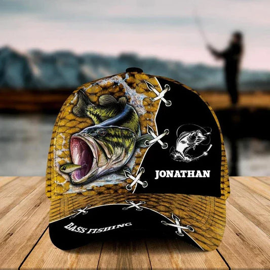 BlueJose Personalized Fishing Camo Appearance Cap