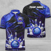 BlueJoses Bowling And Pins Thunder Break Multicolor Personalized Name, Team Name 3D Shirt