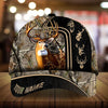 BlueJose Beautiful Deer Hunting Camo Personalized Cap 3D