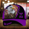 BlueJose Premium Eagle Patriot 3D Art Cap Usa Eagle Hat Multicolor Personalized