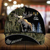 BlueJose Loralle Moose Hunting Personalized Cap