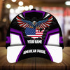 BlueJose Premium American Pride Eagle Patriotic 3D Cap Multicolor Personalized