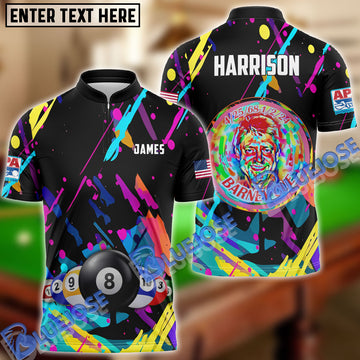 BlueJose Billiards Barney Cue Shirt for James Harrison