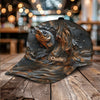 BlueJose Personalized Fishing Wooden Pattern Cap